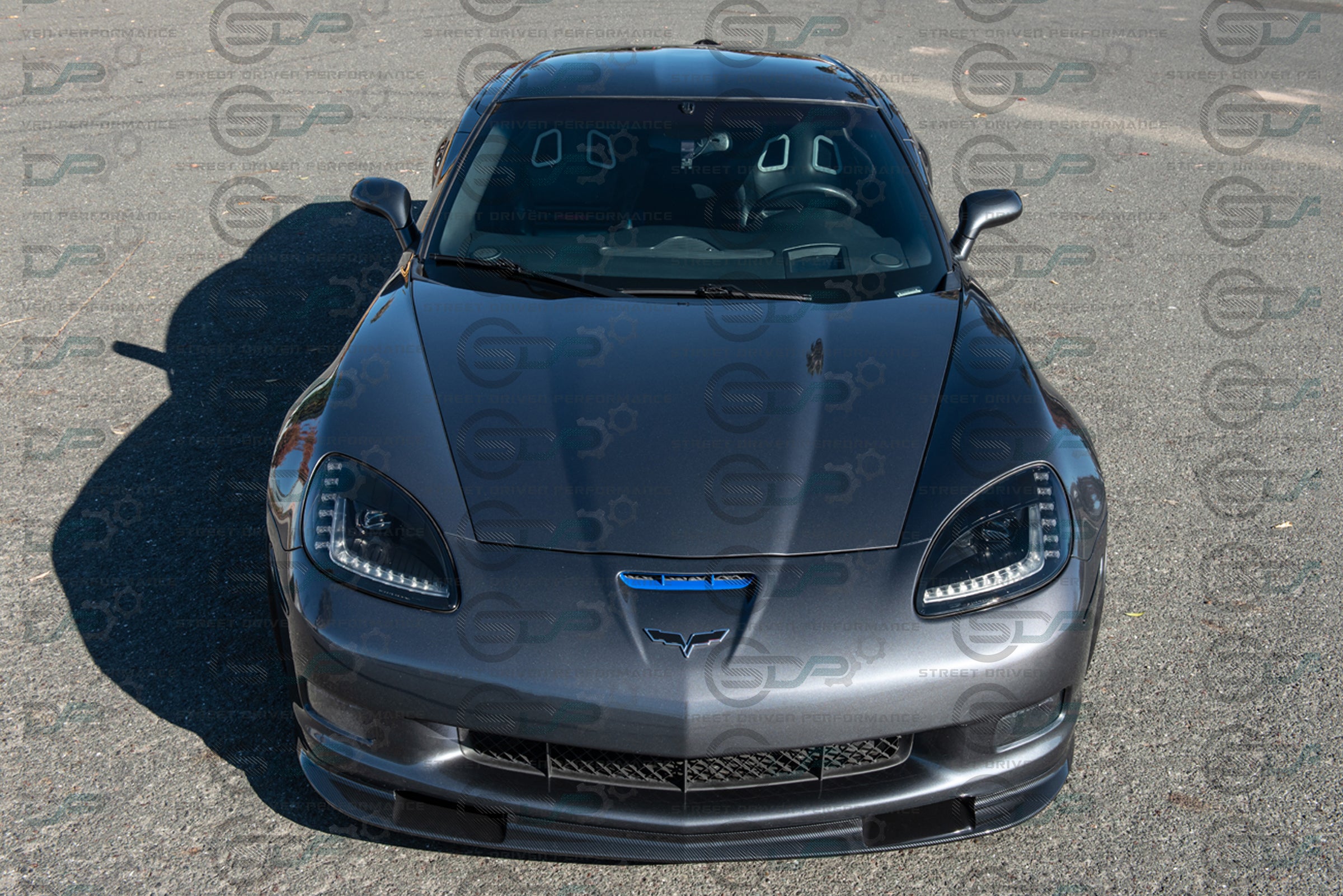 2005-2013 C6 Corvette - Grand Sport / Z06 / ZR1 - ZR1 Style Front Splitter/Lip Ground Effects